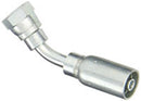 FEMALE SWIVEL 45 DEGREE BEND 3/8" HOSE X 3/4" DIN LIGHT UNI SEAT