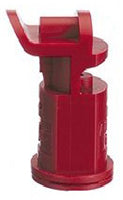 TeeJet AI30704VP AI3070 Air Induction Dual Pattern Flat Spray Tip, Poly, Red, Orifice 4