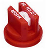 TeeJet XR8004VK XR Extended Range Flat Spray Tip, Poly/Ceramic, 80°, Red, Orifice 4