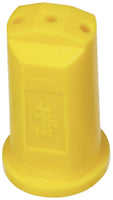 TeeJet SJ302VP SJ3 StreamJet 3 Stream Fertilizer Nozzle - Yellow, Poly, Orifice 2
