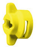 TeeJet CP233076CE Retrofit Cap for Hardi Nozzle Body - for Flat Spray Tips -Yellow, Celcon