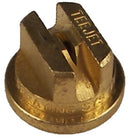 TeeJet TP11008 Flat Spray Flat Spray Tip, Brass, 110°, Brass, Orifice 8
