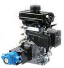 4 ROLLER SILVER SERIES ROLLER PUMP WITH 2.5HP POWERPRO GAS ENGINE MOUNTED