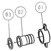 OUTLET BARB, NUT & SEAL-WP25