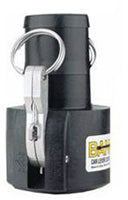 2" B SERIES COUPLING -  FEMALE COUPLER X 2" MALE PIPE THREAD - LOCKING ARMS