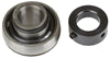 INSERT BEARING WITH LOCK COLLAR - 1-7/8" BORE  -WIDE INNER RING - GREASABLE