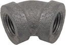 1 INCH X 1 INCH FNPT X FNPT  BLACK IRON ELBOW - 45