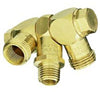 TeeJet 624014TT Double Swivel Body - 1/4"male NPT - Brass