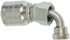 JIC FEMALE 90 DEGREE BEND WITH 1-5/16 INCH THREAD FOR 3/4 INCH HOSE