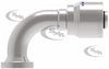 4S SERIES - 1 INCH HOSE X 1 INCH CODE 62 FLANGE 90 ELBOW