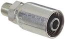 VARI-CRIMP SERIES - 1/2 INCH HOSE, WITH 1/4 X 18 THREAD SIZE, NPTF MALE STRAIGHT RIGID