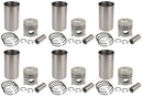 REBORE SLEEVE & PISTON KIT. CONTAINS 6-RBS514 SLEEVES, 6-D7NN6108A PISTONS, 4-DFPN6149E RINGS. TRACTORS: TW20, TW30, 9700