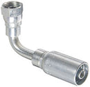 FEMALE SWIVEL 90 DEGREE BEND 3/8" HOSE X 5/8" DIN LIGHT UNI SEAT