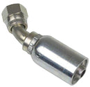 FEMALE SWIVEL 45 DEGREE 3/4" HOSE X 3/4" JIC/SAE DUAL SEAT