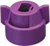 QUICKJET CAP FOR FLAT SPRAY TIPS - VIOLET   REPLACES CP25611 / 25612 SERIES