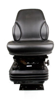 BACKHOE SEAT WITH INTERNAL SUSPENSION