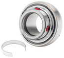 RELUBE INSERT BEARING 1-7/16" ID - WIDE INNER RING - SET SCREW LOCK