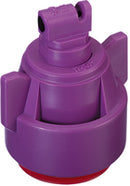 TeeJet TTI110025VPCE Turbo Induction Flat Spray Tip, Poly, 110°, Purple, Orifice 2.5