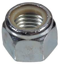 NYLON LOCK NUT 7/8 INCH ZINC