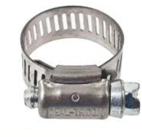 9/16 INCH - 1-1/16 INCH RANGE - STANDARD STEEL HOSE CLAMP