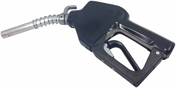 AUTO-SHUTOFF UNLEADED NOZZLE WITH BLACK COVER - 3/4 INCH NPT