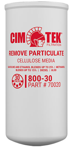 800 SERIES FUEL TRANSFER PUMP FILTER -  HIGH VOLUME 1" FLOW - 30 MICRON