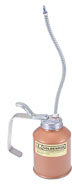 12 OUNCE INDUSTRIAL PUMP OILER WITH FLEXIBLE SPOUT - METAL CONTAINER