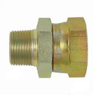 1 MALE PIPE X 1 FEMALE PIPE SWIVEL - NPSM ADAPTOR - STEEL