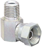 1/2 MALE PIPE X 1/2 FEMALE PIPE SWIVEL 90 DEG; - NPSM ELBOW - STEEL