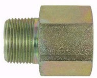 5/8 FEMALE O-RING BOSS X 1/2 MALE PIPE - STEEL