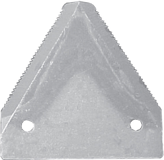 UNDER SERRATED  HAY SICKLE SECTION FOR CNH MOWERS - CHROME FINISH   REPLACES  457607R3 / 706226