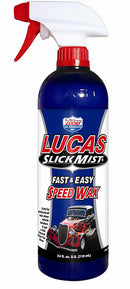 LUCAS SLICK MIST SPRAY ON SPEED WAX - 24 OUNCE / 12 PER CASE
