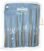 MAYHEW PILOT ROLL PIN PUNCH SET -  6 PIECE