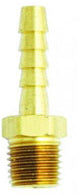 BRASS HOSE END 3/8 INCH X 3/8 INCH NPT 2/CARD