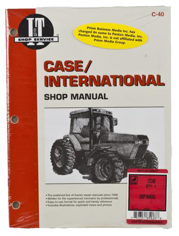 SHOP MANUAL