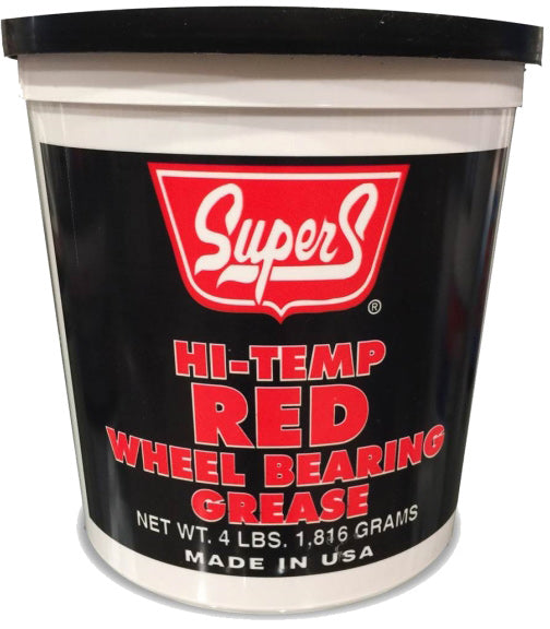 CAM2 HI-TEMP RED LITHIUM GREASE 4 LB TUB - GREAT FOR WHEEL BEARINGS