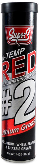 CAM2 HI-TEMP RED LITHIUM GREASE 14 OZ TUBE - GREAT FOR WHEEL BEARINGS