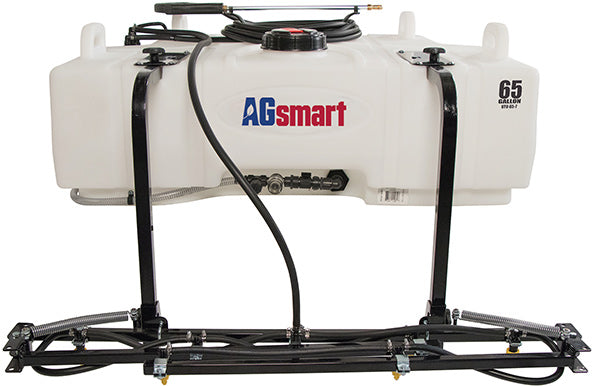 65 GALLON UTV SPRAYER - 7 NOZZLE BOOM - NEW STYLE LOW PROFILE TANK
