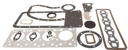 COMPLETE GASKET SET, WITH FRONT SEALS