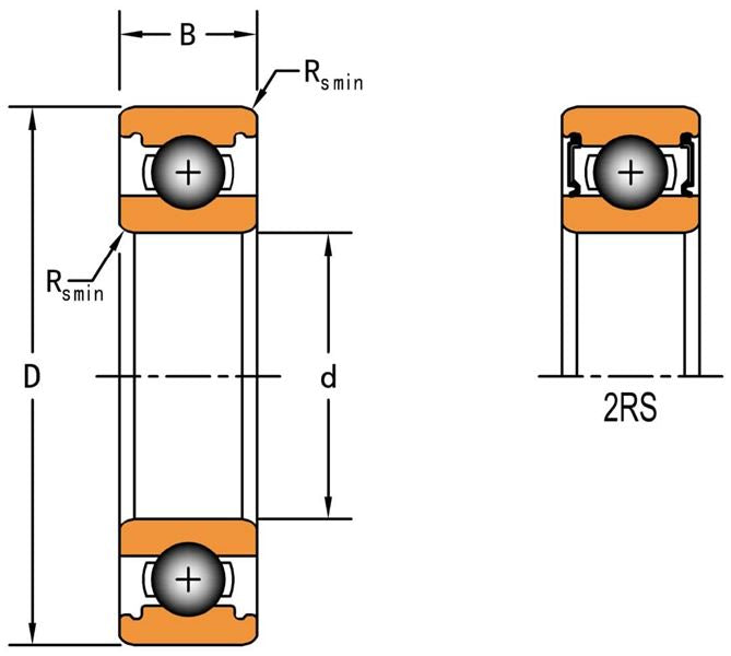 BALL BEARING SEALED