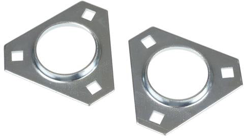 52MM TRIANGULAR FLANGE PAIR