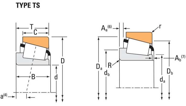 TAPERED BEARING CUP