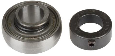 3/4 INCH BORE GREASABLE INSERT BEARING WITH COLLAR - SPHERICAL RACE