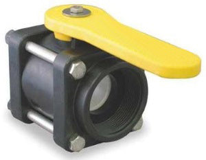 AGSMART 1-1/4" STANDARD PORT POLY BALL VALVE