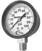 AMMONIA GAUGE 160PSI