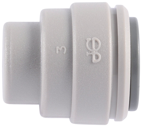 Gray Acetal End Stop 3/8