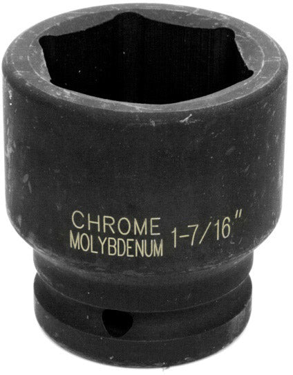 1-7/16 INCH X 6 POINT STANDARD IMPACT SOCKET - 3/4 INCH DRIVE