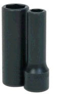 22MM X 6 POINT DEEP WELL IMPACT SOCKET - 1/2 INCH DRIVE