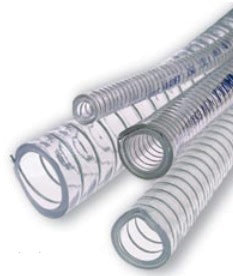 1" CLEAR BRAIDED TUBING