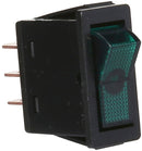 16 AMP. GREEN LIGHTED ROCKER SWITCH